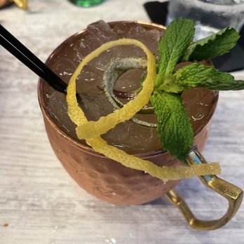 Blu Oyster - Matcha Mule - Seafood Near Me - Johns Island, South Carolina