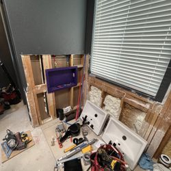 Chuey’s Handyman Services - Gut and customize shower and tub plumbing