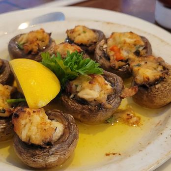 Calypso Restaurant & Raw Bar - Stuffed mushrooms - Caribbean Near Me - Pompano Beach, Florida Calypso Restaurant & Raw Bar - Stuffed mushrooms - Caribbean Near Me - Pompano Beach, Florida