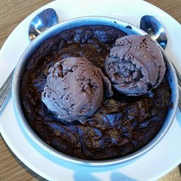 Triple Chocolate  made with Ghirardelli Pizookie