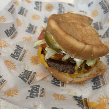 Habit Burger & Grill - It was descent double chz Charburger - Burgers Near Me - River Edge, New Jersey Habit Burger & Grill - It was descent double chz Charburger - Burgers Near Me - River Edge, New Jersey