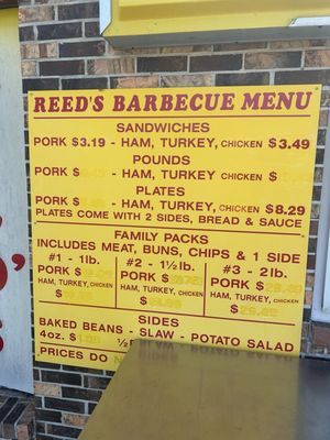 Menu photo 1 Reed's Barbecue Pulaski, TN