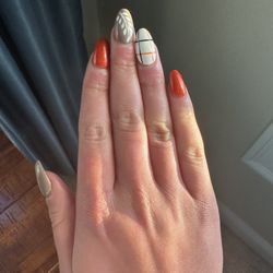 Granby Nail Salon - Fall Design using TAP Nails