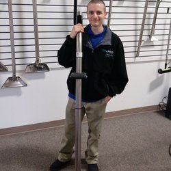 Dry Pro Steam Services - Our Lead Technician, Anthony, ready to clean your carpets.