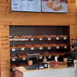 Kolache - Little bun like things filled with sweet or savory fillings. So you will have choices ... depending on your appetite.