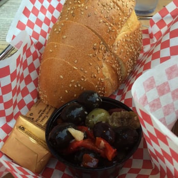 Rockaway River Barn - This delicious bread and fine selection of olives makes me happy. - New American Near Me - Rockaway, New Jersey