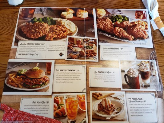 Menu photo 1 Cracker Barrel Old Country Store Okemos, MI