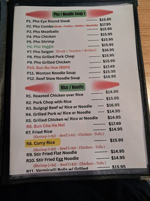 Menu photo 2 Saigon Pho Merritt Island, FL