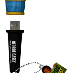 Same Day Flash - USB Drive with 3 hours of audio and video content.