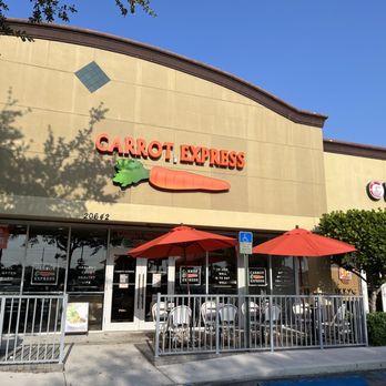 Carrot Express - Outside. They have out door sitting - Juice Bars & Smoothies Near Me - Boca Raton, Florida Carrot Express - Outside. They have out door sitting - Juice Bars & Smoothies Near Me - Boca Raton, Florida