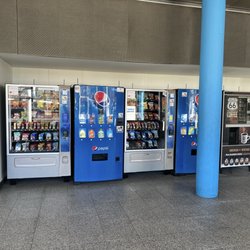 Delaware Water Gap Visitor Center - Behold! Vending machines inside the welcome center