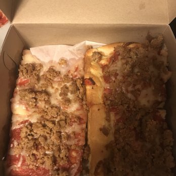 Pizza House - I wasn't able to take a picture until I got home, but this is sausage. - Pizza Near Me - Ambridge, Pennsylvania