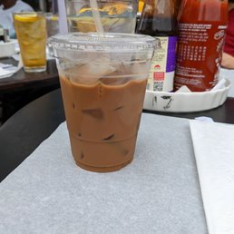 Iced coffee
