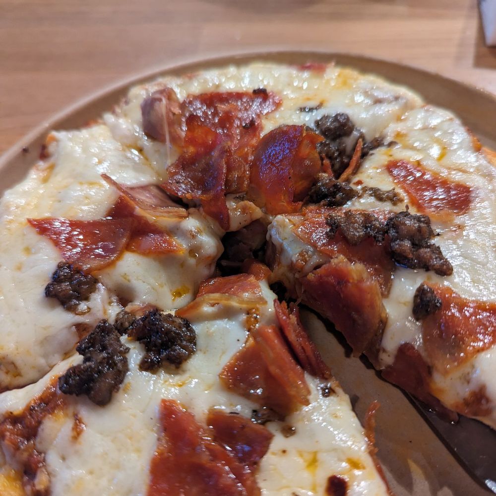 Snakes & Lattes Tucson - Meat flatbread - New American Near Me - Tucson, Arizona