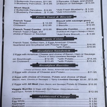 Garrett's Old Fashioned Restaurant - Breakfast menu (page 2) - American Near Me - Santa Barbara, California Garrett's Old Fashioned Restaurant - Breakfast menu (page 2) - American Near Me - Santa Barbara, California