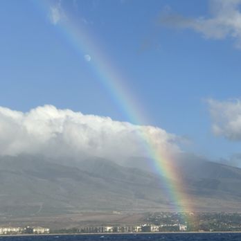 Sea Maui - Rainbow over Kaanapali beach - Boat Charters Near Me - Lahaina, Hawaii Sea Maui - Rainbow over Kaanapali beach - Boat Charters Near Me - Lahaina, Hawaii