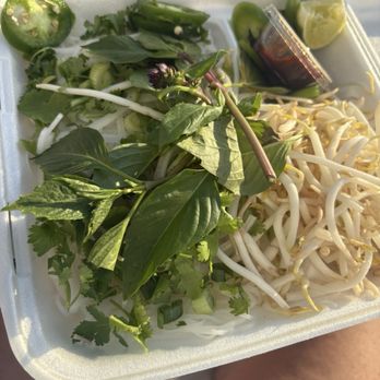 Pho 54 - Del City - They give a generous amount of yummies to go with Pho carry out orders - Vietnamese Near Me - Del City, Oklahoma Pho 54 - Del City - They give a generous amount of yummies to go with Pho carry out orders - Vietnamese Near Me - Del City, Oklahoma