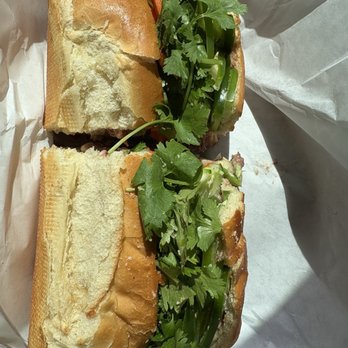 Fresh and Best Cafe 2 - Coconut pork banh mi - Vietnamese Near Me - Oakland, California