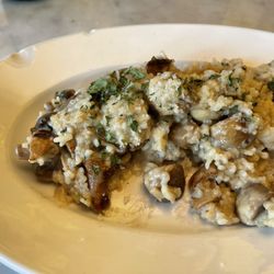 L'Osteria - Risotto ... und angeschlagenen Teller