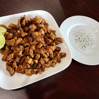 The Cuban Place - We requested vinegar with out Fried Pork Bites - Cuban Near Me - Jacksonville, Florida