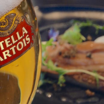 Le Brez - a glass of beer and a plate of food - Bistros Near Me - Beaupré, Quebec Le Brez - a glass of beer and a plate of food - Bistros Near Me - Beaupré, Quebec