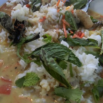 Grand River Brewery - Jackson - Thai curry rice bowl - American Near Me - Jackson, Michigan Grand River Brewery - Jackson - Thai curry rice bowl - American Near Me - Jackson, Michigan