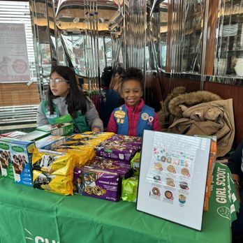 Double T Diner - Girl Scout cookie table - Diners Near Me - Baltimore, Maryland Double T Diner - Girl Scout cookie table - Diners Near Me - Baltimore, Maryland