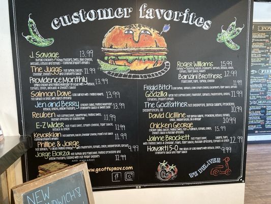 Menu photo 3 Geoff's Superlative Sandwiches Providence, RI