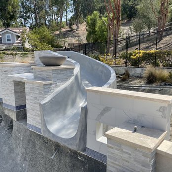 Swan Pools - The 3rd fire bowl that won't fit - Pool & Hot Tub Service Near Me - Lake Forest, California
