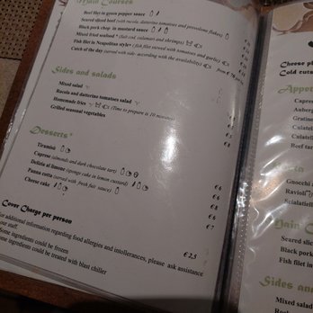 Trattoria dei Mori - Menu - Italian Near Me - Sorrento, NA Trattoria dei Mori - Menu - Italian Near Me - Sorrento, NA