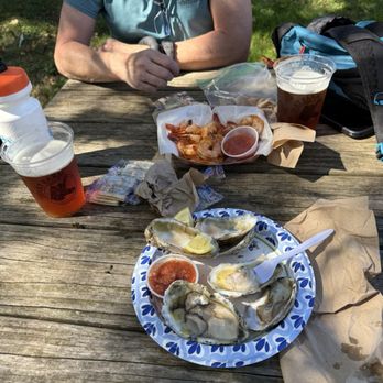 Dirt Farm Brewing - Oyster and shrimp man is here this weekend! - Breweries Near Me - Bluemont, Virginia