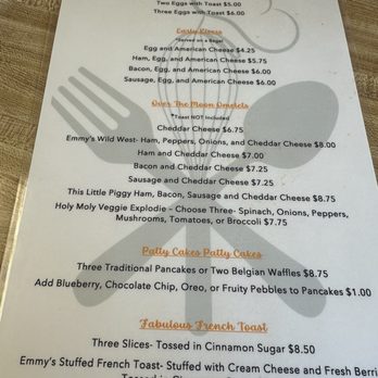 Emmy Lou’s Cafe - Menu - Cafes Near Me - Morrisville, New York