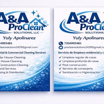 A&A ProClean Solutions - Home Cleaning Near Me - Denver, Colorado A&A ProClean Solutions - Home Cleaning Near Me - Denver, Colorado