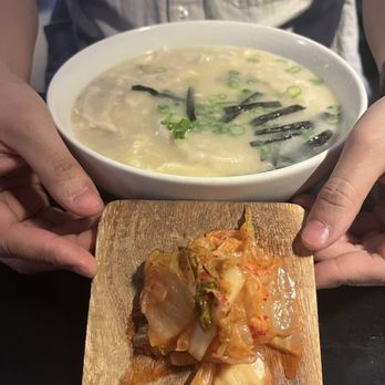 KOKO Sips + Bites - Mandu Rice Cake Soup with Kimchi - Asian Fusion Near Me - Knoxville, Tennessee KOKO Sips + Bites - Mandu Rice Cake Soup with Kimchi - Asian Fusion Near Me - Knoxville, Tennessee