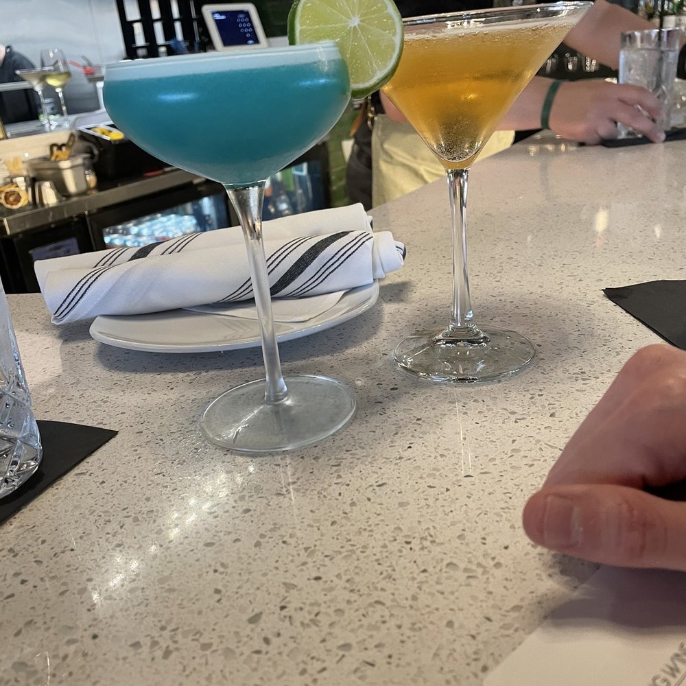 Curate - Blue Agave and butterscotch martini - Tapas/Small Plates Near Me - Springfield, Illinois