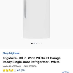 Best Buy Clarksville - Front of 'fridge' from website