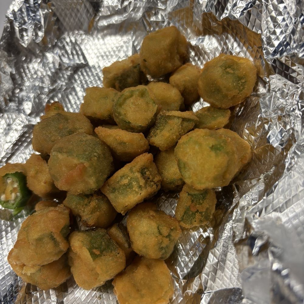 fried okra fried okra