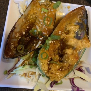 Tokyo Sushi - Baked mussels I think.  Way better!  Get this one! - Sushi Bars Near Me - Reno, Nevada