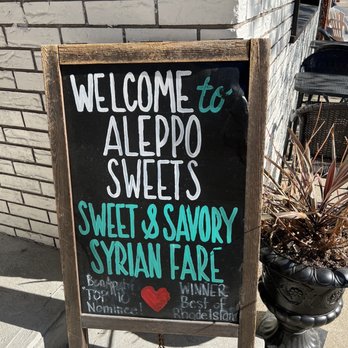 Aleppo Sweets - Outside - Syrian Near Me - Providence, Rhode Island