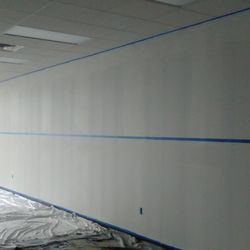 Johnson & Son Services - Before picture of commercial paint job