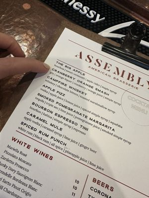 Menu photo 5 Assembly Downtown Kitchen & Bar Toledo, OH Menu photo 5 Assembly Downtown Kitchen & Bar Toledo, OH