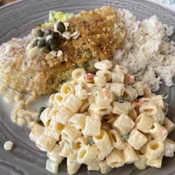 Duke's Malibu - Sautéed Mac Nut & Herb Crusted Fresh Fish - New American Near Me - Malibu, California Duke's Malibu - Sautéed Mac Nut & Herb Crusted Fresh Fish - New American Near Me - Malibu, California