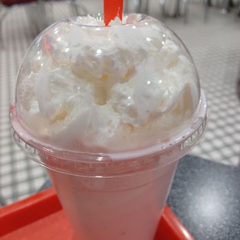 Johnny Rockets - Strawberry Banana Shake - Burgers Near Me - Las Vegas, Nevada