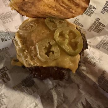 NADC Burger - mmm tamed jalapenos not spicy at all - Burgers Near Me - Fort Worth, Texas NADC Burger - mmm tamed jalapenos not spicy at all - Burgers Near Me - Fort Worth, Texas