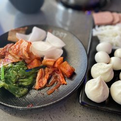 KPOT Korean BBQ & Hot Pot - Pickled side dishes/banchan