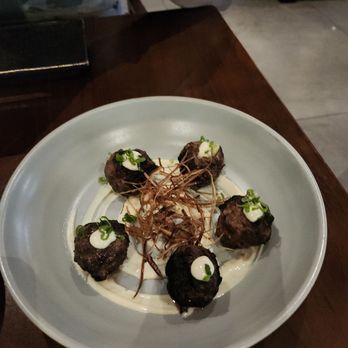 Hestia Rooftop - Wagu  Meatballs - Asian Fusion Near Me - Charlotte, North Carolina