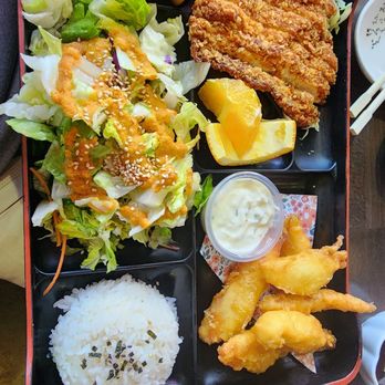 Spicy Tuna - Chicken katsu and fish tempura lunch special - Sushi Bars Near Me - Henderson, Nevada Spicy Tuna - Chicken katsu and fish tempura lunch special - Sushi Bars Near Me - Henderson, Nevada
