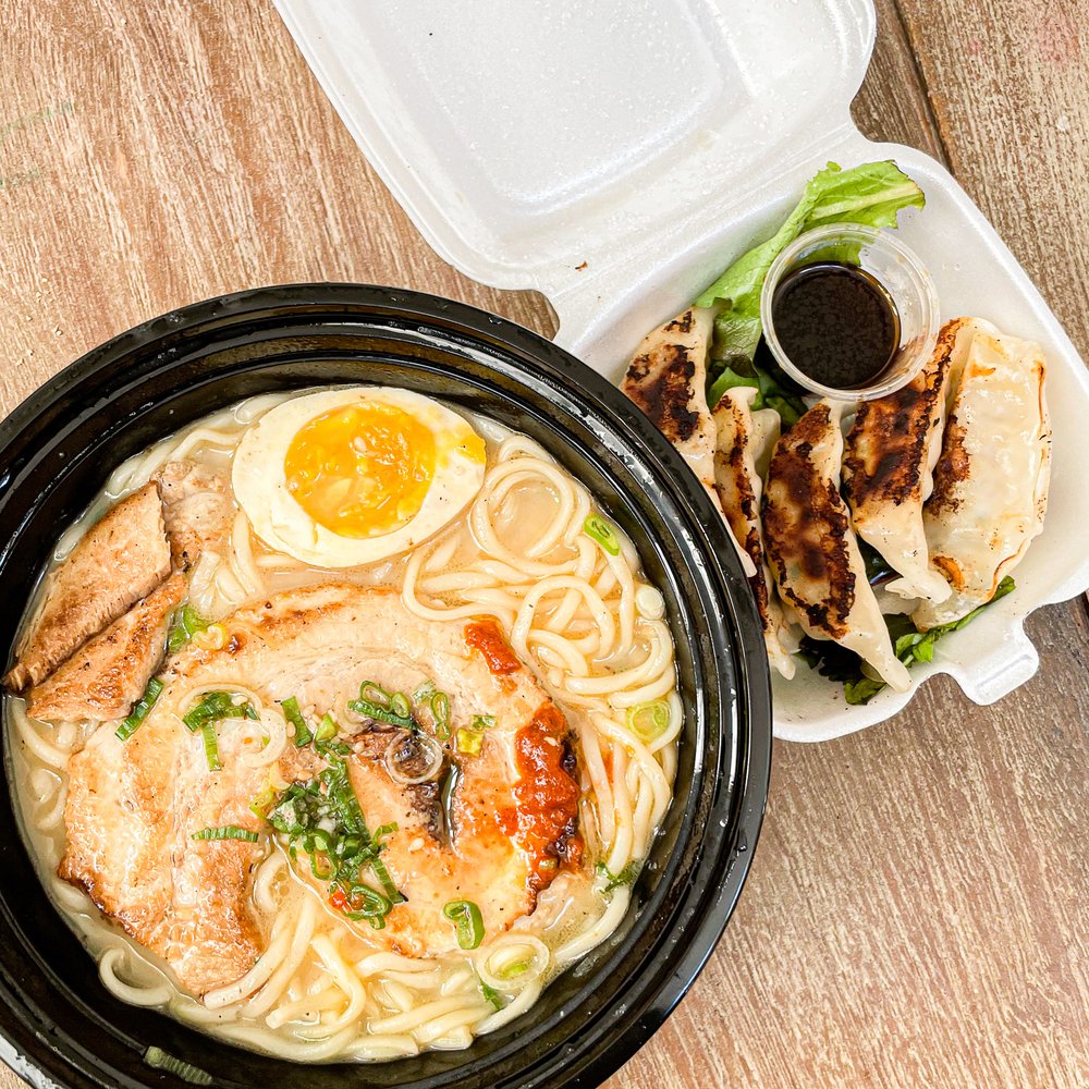 Don Express - a bowl of ramen and a plate of chicken - Ramen Near Me - Winston-salem, North Carolina Don Express - a bowl of ramen and a plate of chicken - Ramen Near Me - Winston-salem, North Carolina
