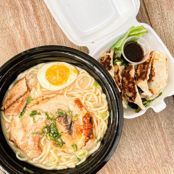 Don Express - a bowl of ramen and a plate of chicken - Ramen Near Me - Winston-salem, North Carolina Don Express - a bowl of ramen and a plate of chicken - Ramen Near Me - Winston-salem, North Carolina