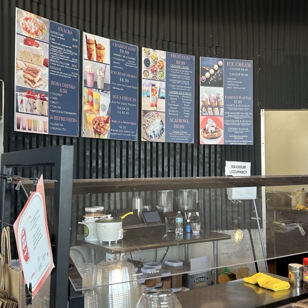 La Paleta - Menu - Ice Cream & Frozen Yogurt Near Me - Las Vegas, Nevada
